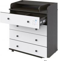 Детский комод Атон Мебель Oliver (венге/белый)