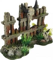 Декорация Aqua Della Череп с рогами на ограде 234/448977