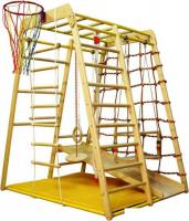 Детский спортивный комплекс Вертикаль Весёлый Малыш Wood (горка фанерная)