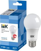 Светодиодная лампочка IEK ECO A60 E27 9 Вт 6500 К