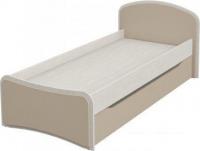 Кровать с выдвижным спальным местом Неман мебель Комби Капучино МН-211-09 190x80/185x78