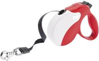 Поводок-рулетка Ferplast Amigo Mini 75702022 (красный/белый)