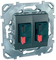 Розетка акустическая Schneider Electric Unica MGU5.8787.12ZD