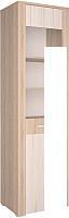 Шкаф-пенал Интерлиния Коламбия КЛ-5-1 (дуб сонома/дуб белый)