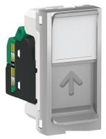 Розетка компьютерная Schneider Electric Unica NU341030