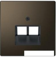 Накладка для компьютерной/телефонной розетки Schneider Electric Merten D-life MTN4522-6052