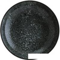 Тарелка глубокая Bonna Cosmos Black Bloom COSBLBLM25CK