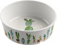 Миска TarHong Cactus PDR5085PBSC (белый с рисунком)