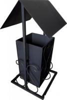 Уличная урна Станкоинструмент №1 (с крышей)