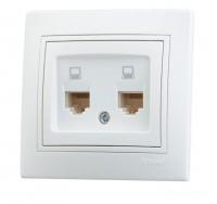 Розетка компьютерная Lezard Mira 701-0202-141