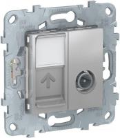 Розетка компьютерная Schneider Electric Unica New NU547030