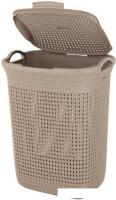 Корзина Эльфпласт Paola 55 л (серо-коричневый)