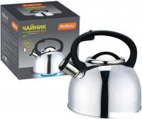 Чайник со свистком Mallony Arte (зеркальная полировка)