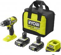 Ударная дрель-шуруповерт Ryobi HP RPD18C-220S 5133004982 (с 2-мя АКБ 2 Ah, сумка)