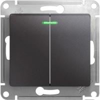 Выключатель Schneider Electric Glossa GSL001353 (графит)