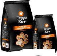 Сухой корм для кошек ТерраКот Для взрослых кошек с цыплёнком 10 кг