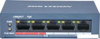 Неуправляемый коммутатор Hikvision DS-3E0105P-E/M(B)