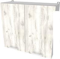 Шкаф навесной Интерлиния Компо ВШ80-720-2дв (дуб белый)