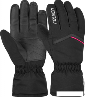 Перчатки Reusch Marisa 6031150-7748 (р. 6, black/white/pink glo)