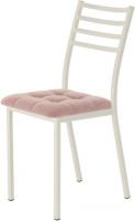 Стул AMC Comfort 4.3.7 (ткань, розовый/слоновая кость)