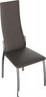 Стул Трия Кредо (хром/кожзам коричневый шоколад 797)
