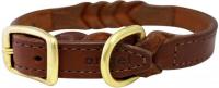 Ошейник Angel Pet Braided 40093/AG (коричневый)