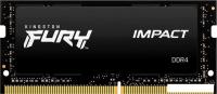 Оперативная память Kingston FURY Impact 16GB DDR4 SODIMM PC4-25600 KF432S20IB/16