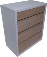 Комод Анрат К 600 (белый/дуб сонома)