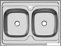 Кухонная мойка Ukinox Стандарт STM800.600 20--6C 3C