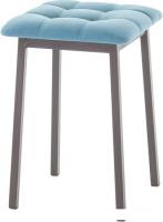 Табурет AMC Comfort 7.2.13 (ткань, бирюзовый/коричневый)