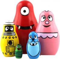 Развивающая игра Брестская Матрешка С персонажами Йоу Габба Габба! (набор 5 шт)