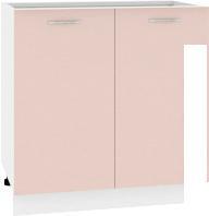 Шкаф напольный Кортекс-мебель Корнелия Лира НШ80р без столешницы (капучино)