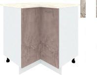 Шкаф напольный Кортекс-мебель Корнелия Лира НШУ угловой (оникс/марсель)