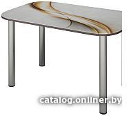 Кухонный стол Senira P-001-02/01-7225 (хром)