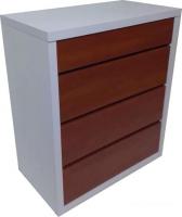 Комод Анрат К 700 (белый/яблоко локарно)