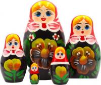 Развивающая игра Брестская Матрешка В сарафане с анютиными глазками (набор 5 шт)