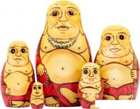 Развивающая игра Брестская Матрешка Будда (набор 5 шт)