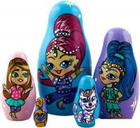 Развивающая игра Брестская Матрешка Шиммер и Шайн (набор 5 шт)