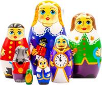 Развивающая игра Брестская Матрешка Матрешки Щелкунчик (набор 7 шт)