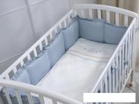 Постельное белье Perina Toys Sateen Collection 6 предметов (аквамарин)