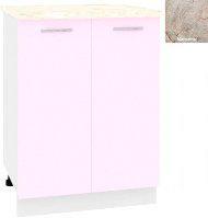 Шкаф напольный Кортекс-мебель Корнелия Лира НШ60р (сирень/марсель)