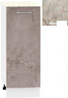 Шкаф напольный Кортекс-мебель Корнелия Лира НШ30р (оникс/марсель)