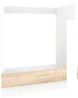 Шкаф напольный Кортекс-мебель Корнелия Экстра НШ60д (дуб сонома)