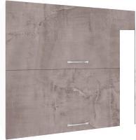 Шкаф навесной Кортекс-мебель Корнелия Лира ВШ80-2г (оникс)