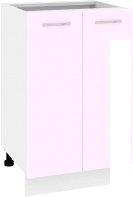 Шкаф напольный Кортекс-мебель Корнелия Лира НШ50р без столешницы (сирень)