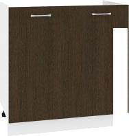 Шкаф напольный Кортекс-мебель Корнелия Лира НШ80м (венге)