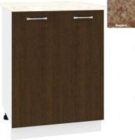Шкаф напольный Кортекс-мебель Корнелия Лира НШ60р (венге/мадрид)