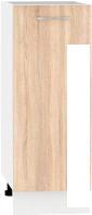 Шкаф напольный Кортекс-мебель Корнелия Лира НШ30р без столешницы (дуб сонома)
