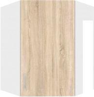 Шкаф навесной Кортекс-мебель Корнелия Лира ВШУ угловой (дуб сонома)