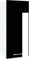 Шкаф навесной Кортекс-мебель Корнелия Лира ВШ30 (черный)